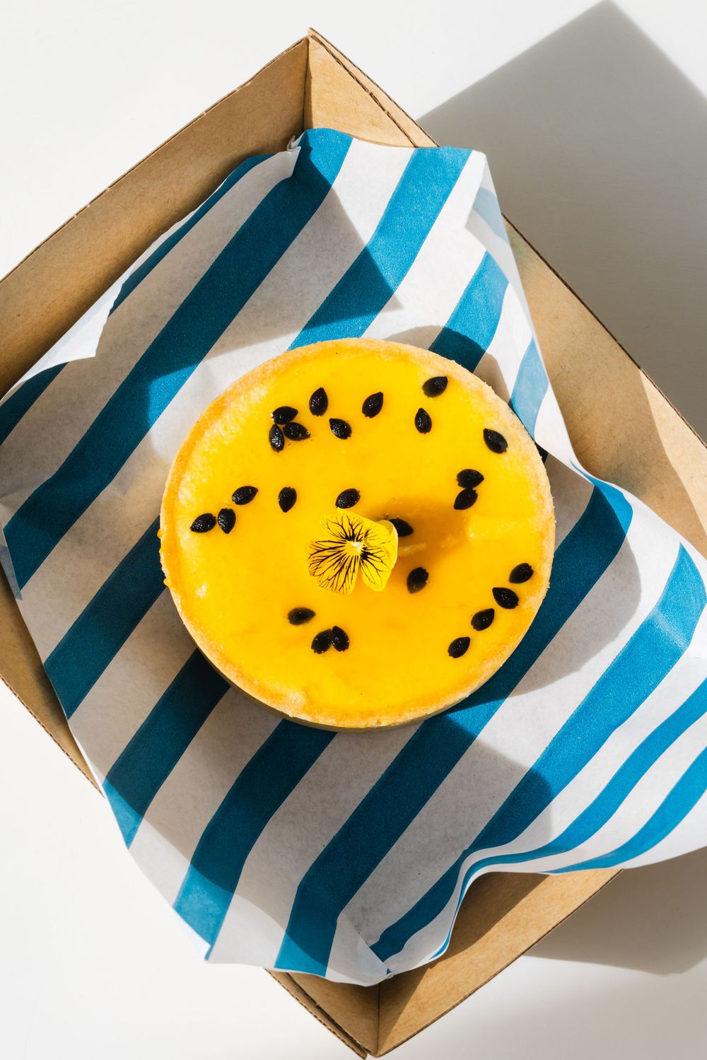 passionfruit tart