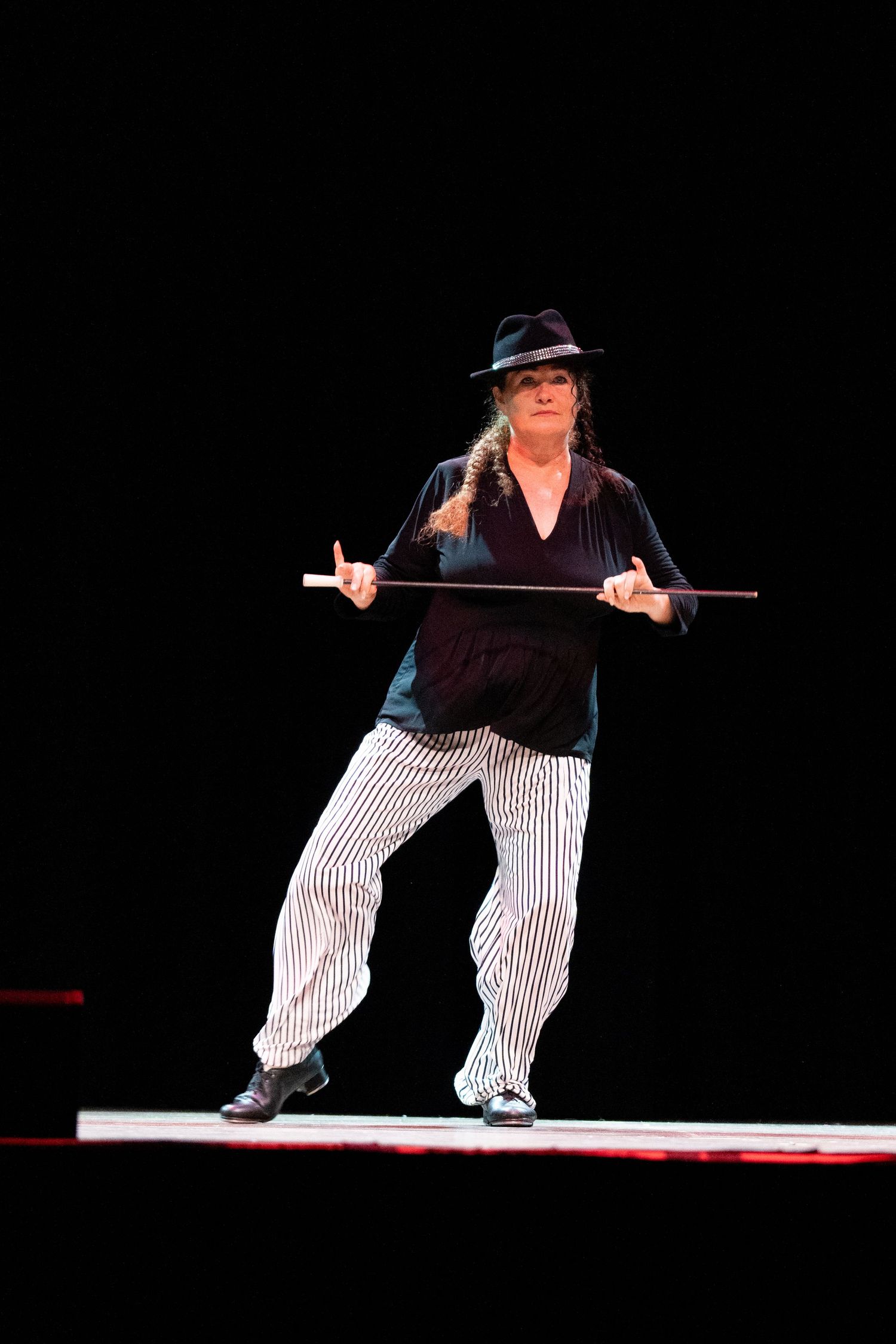 Tap Dancing on stage in Philadelphia, PA in the Fillmore Theatre