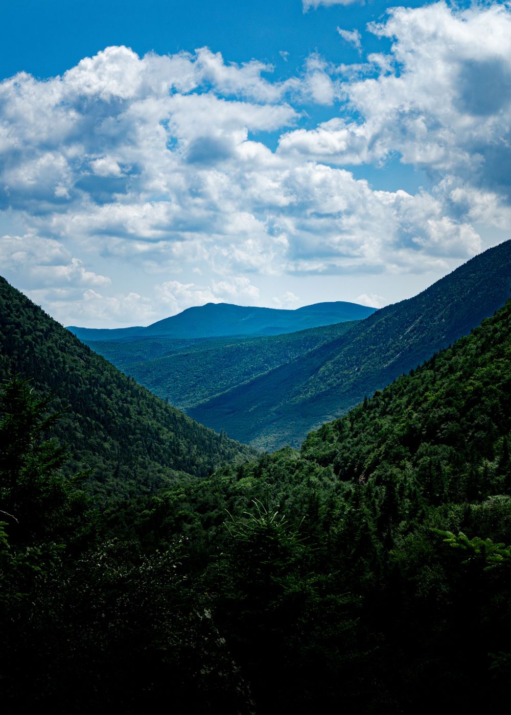 New Hampshire landscape mountains