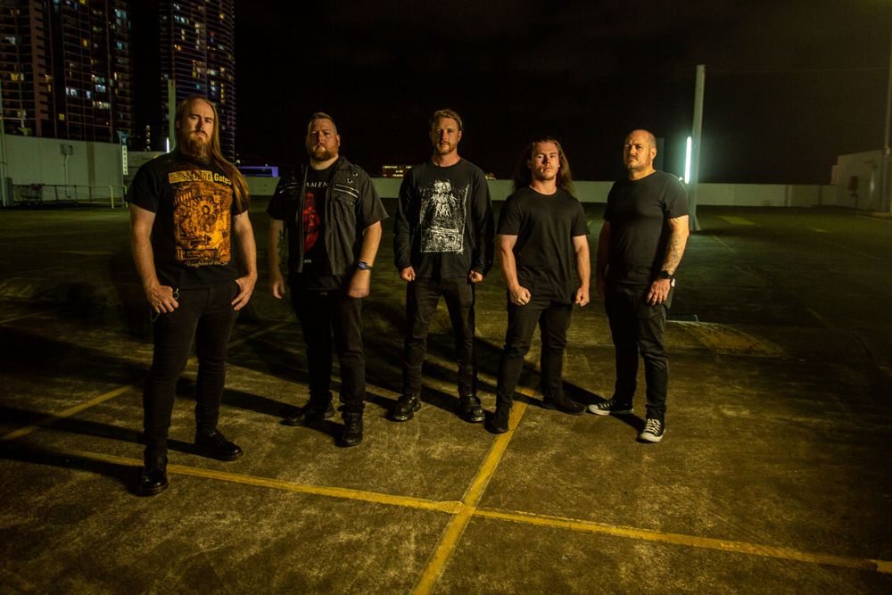 promotional image for death metal band Snake Mountain