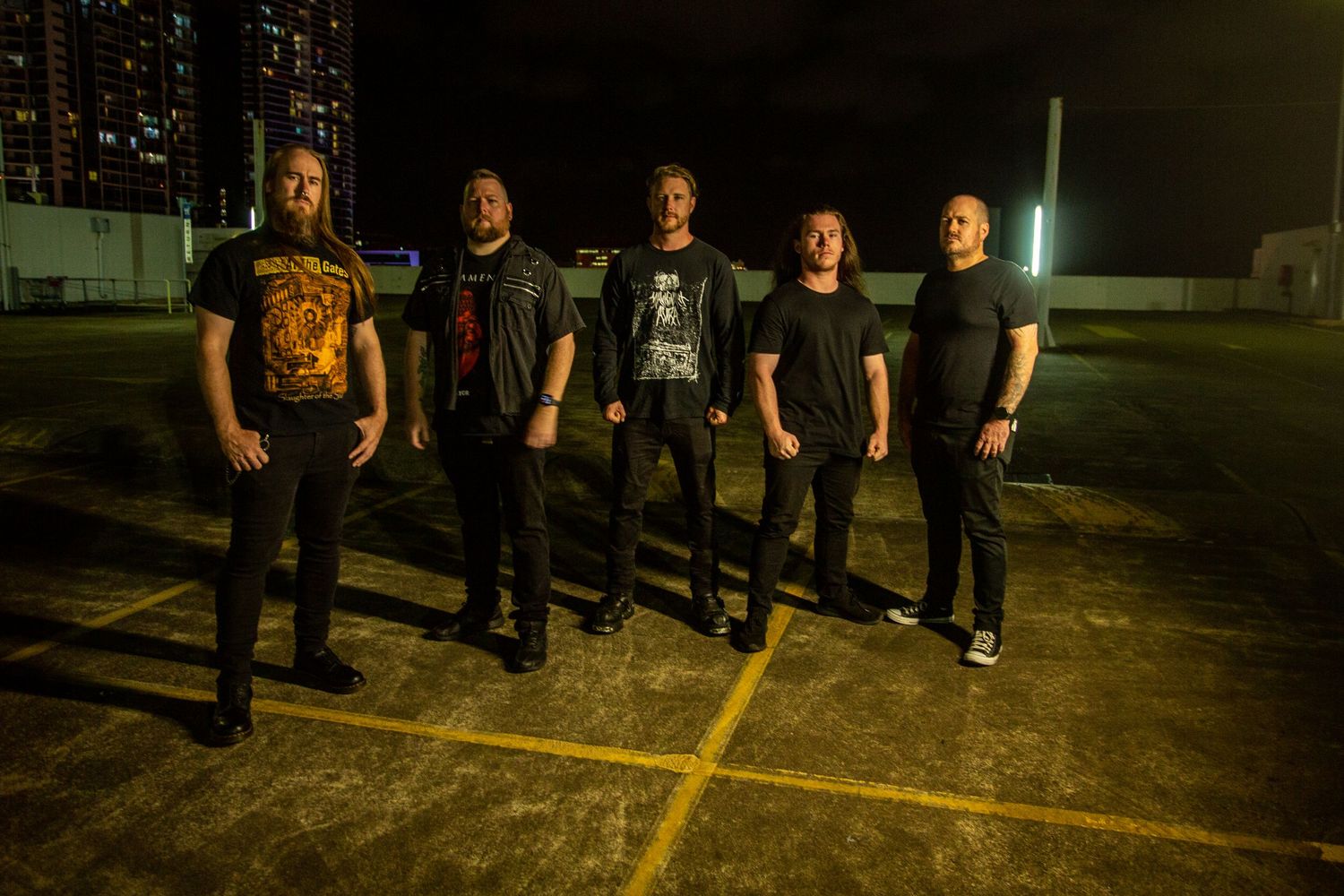 promotional image for death metal band Snake Mountain