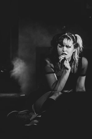 Gig photography of Brisbane band PhD