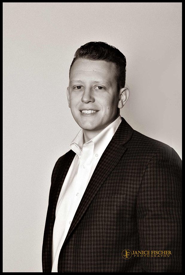 Black and White Professional Headshot