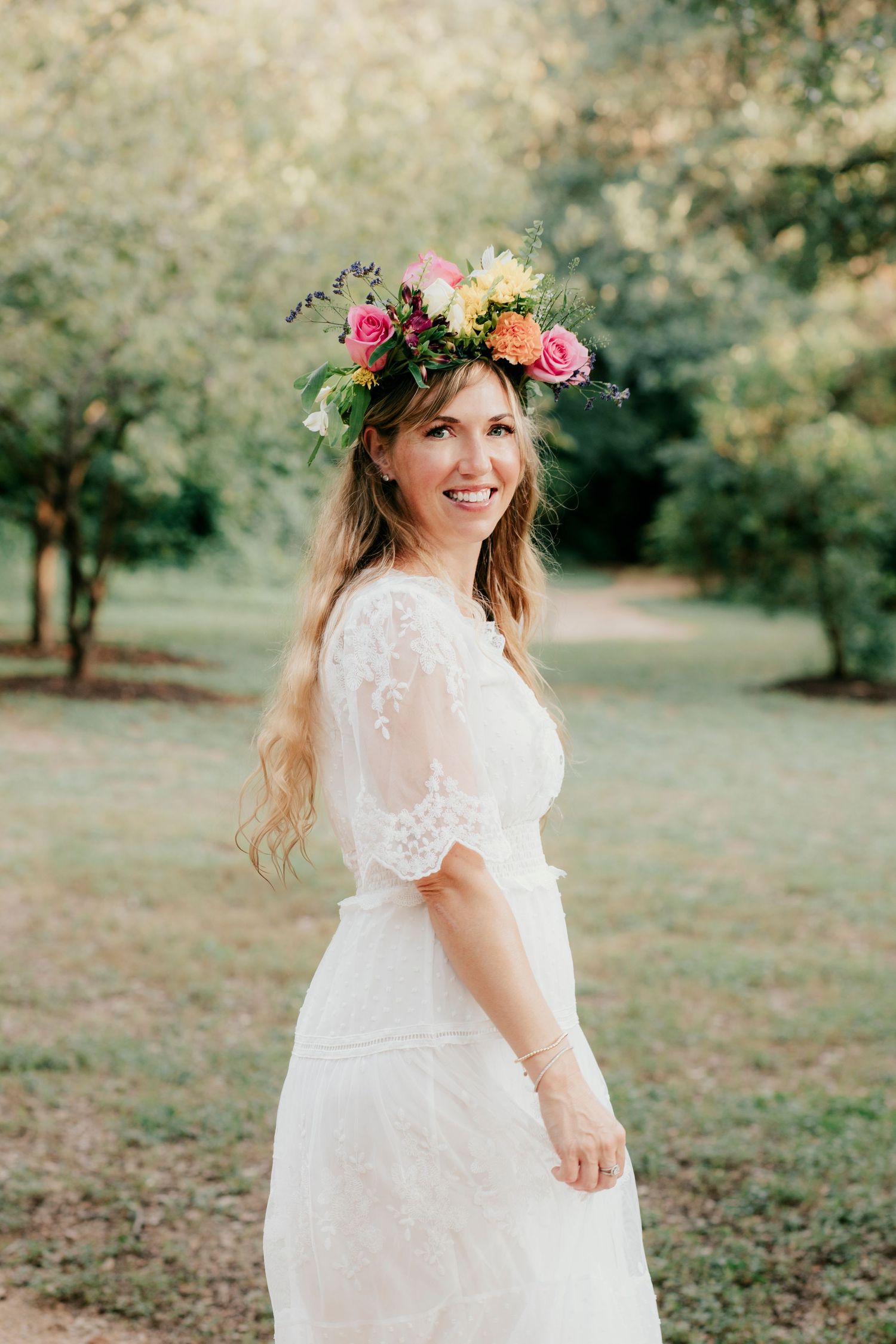 Flower Crown Portraits Fall Family Mini Session Cedar Park Texas