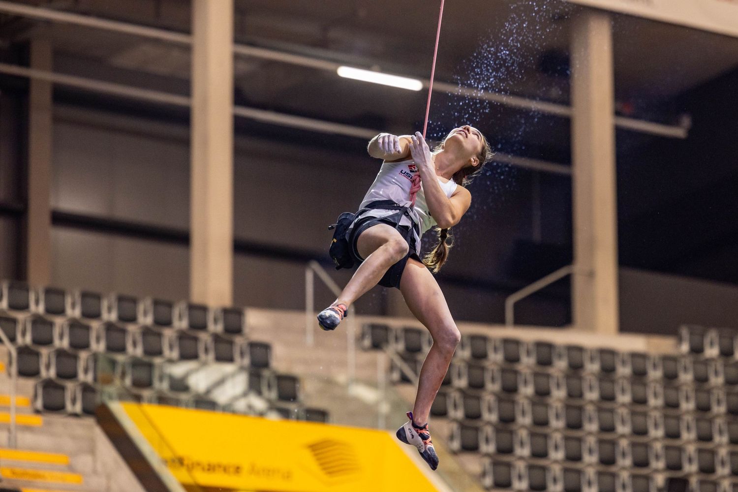 Sport climbing competition - photo by Jan Virt, Official World Climbing photographer