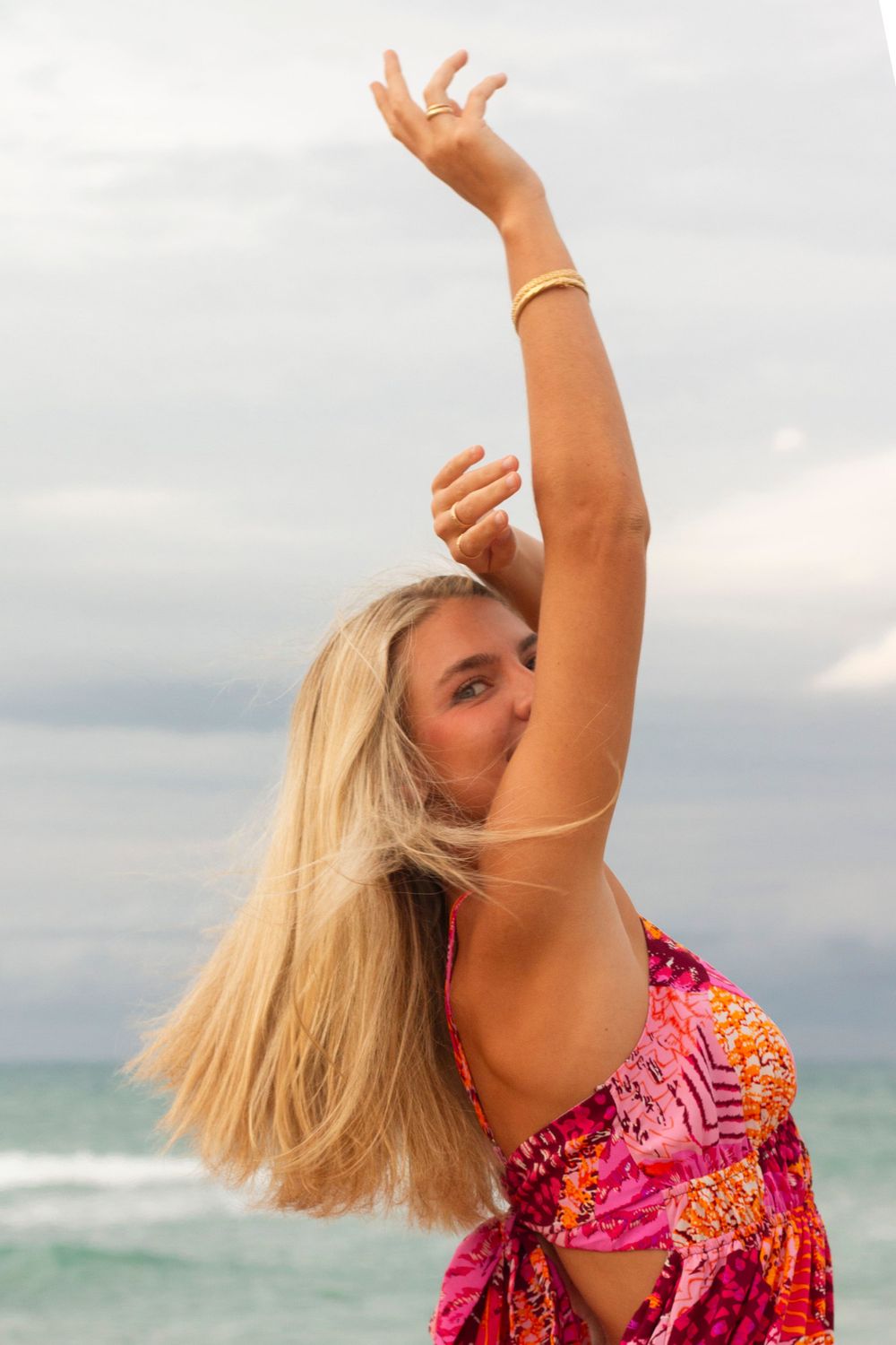 Sunset portrait session at the beach by Bella Vitale Photography, Stuart FL.