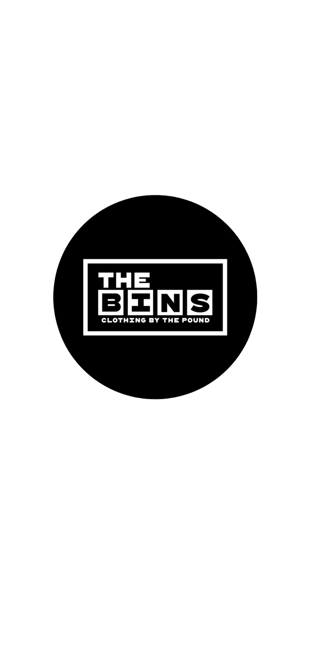 Three minimalist black and white retail logos arranged horizontally show modern, geometric designs for clothing stores.