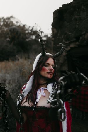 Krampus photoshoot
