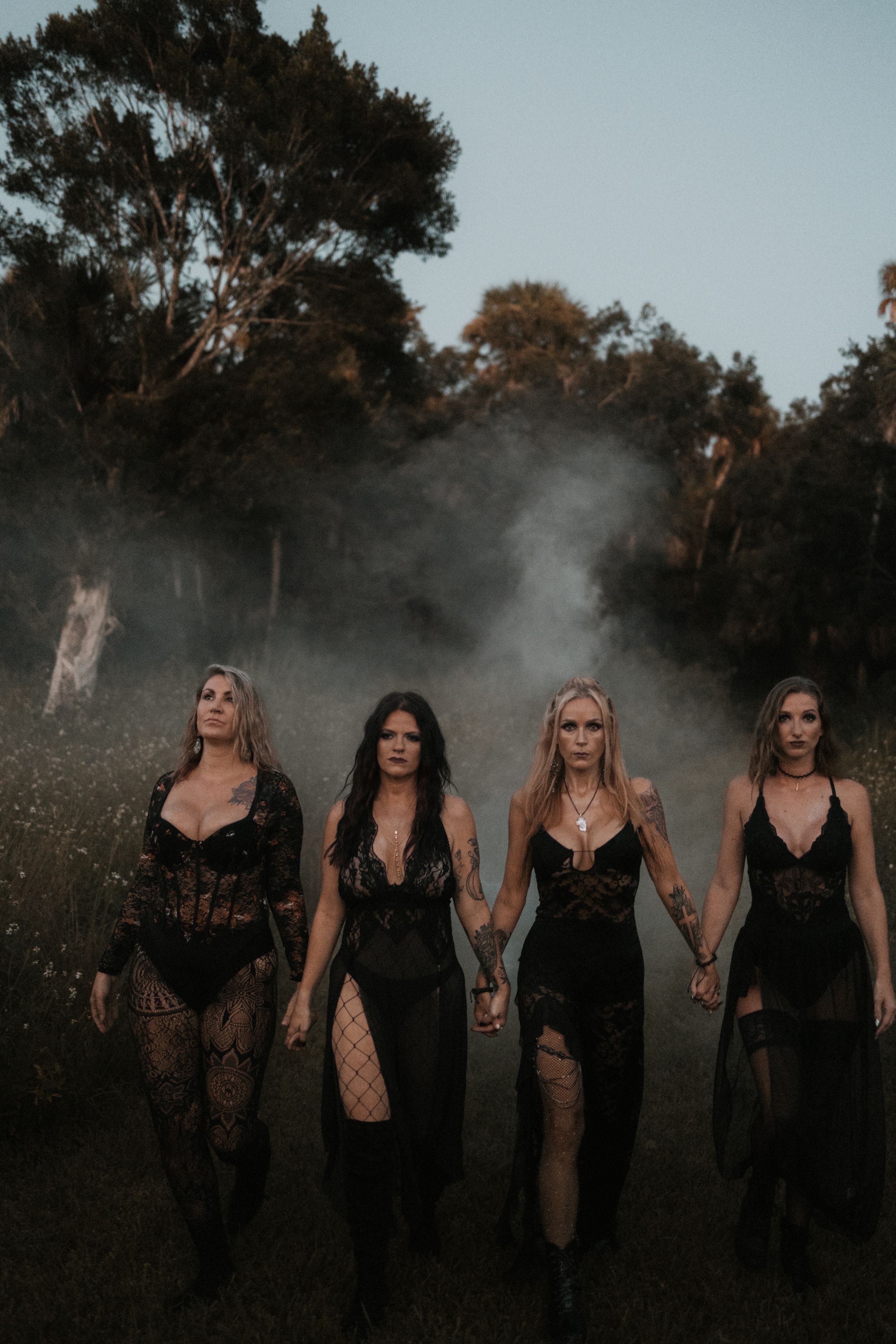 coven photoshoot with Lemon & Honey Co. Spooky Visuals