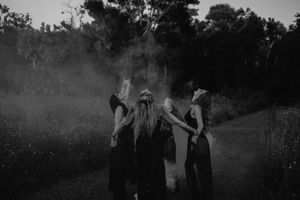 Witchy coven photoshoot
