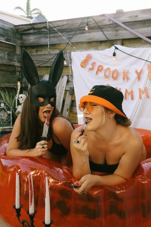 Spooky Visuals summerween photoshoot