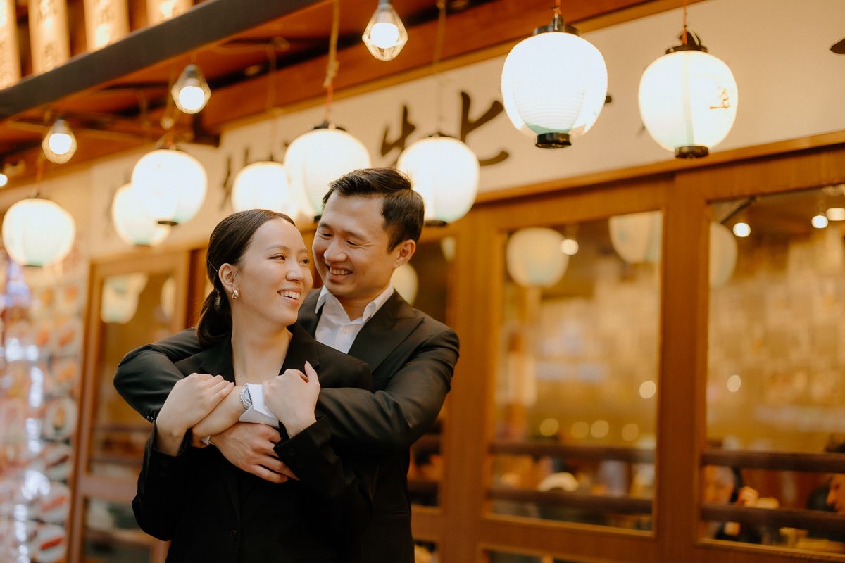 Kabukicho pre-wedding shoot tokyo photography