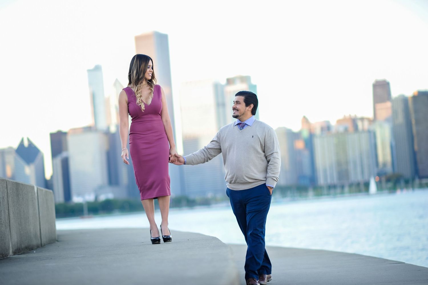 Chicago engagement photography, G&R Photography,  Ruben Burgos, Wedding Photographer