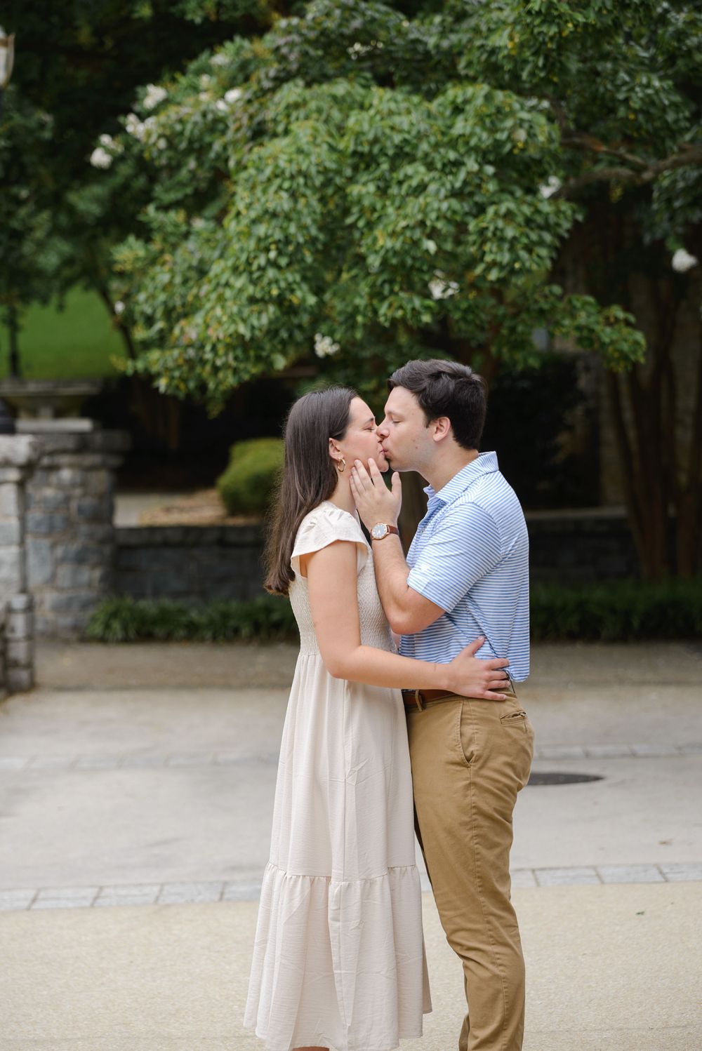 atlanta georgia engagement photographs at piedmont park