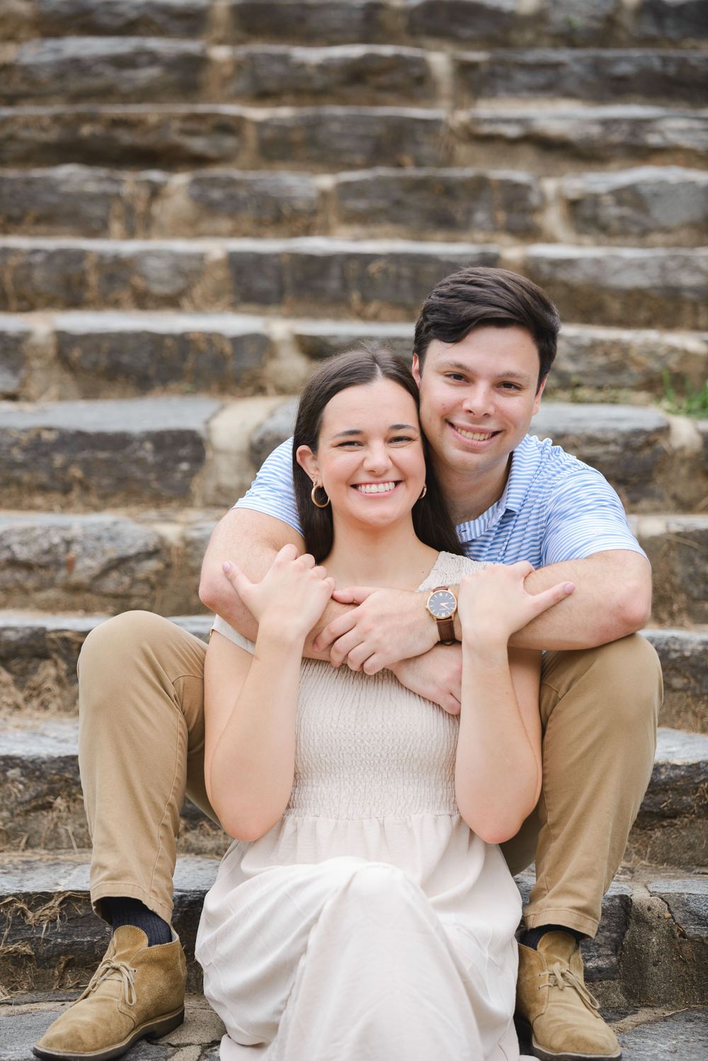 atlanta georgia engagement photographs at piedmont park