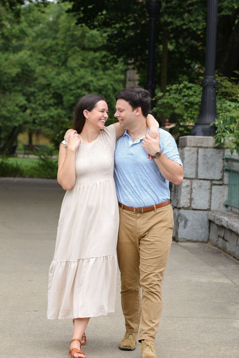 atlanta georgia engagement photographs at piedmont park