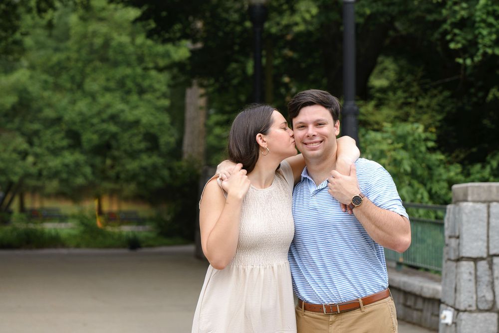 atlanta georgia engagement photographs at piedmont park
