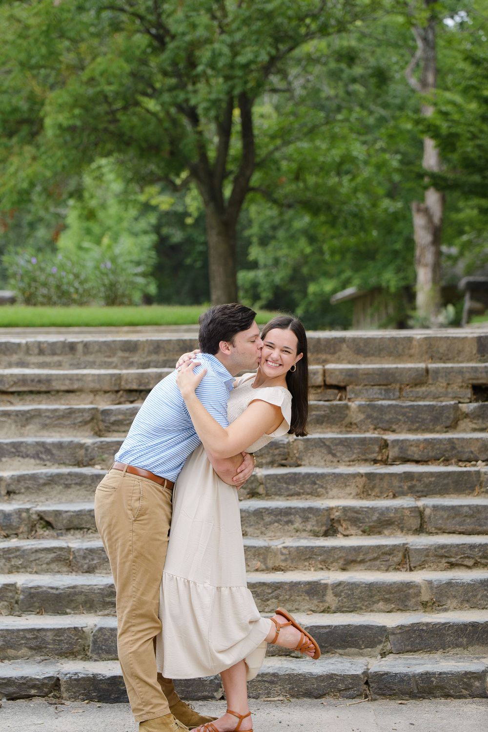 atlanta georgia engagement photographs at piedmont park