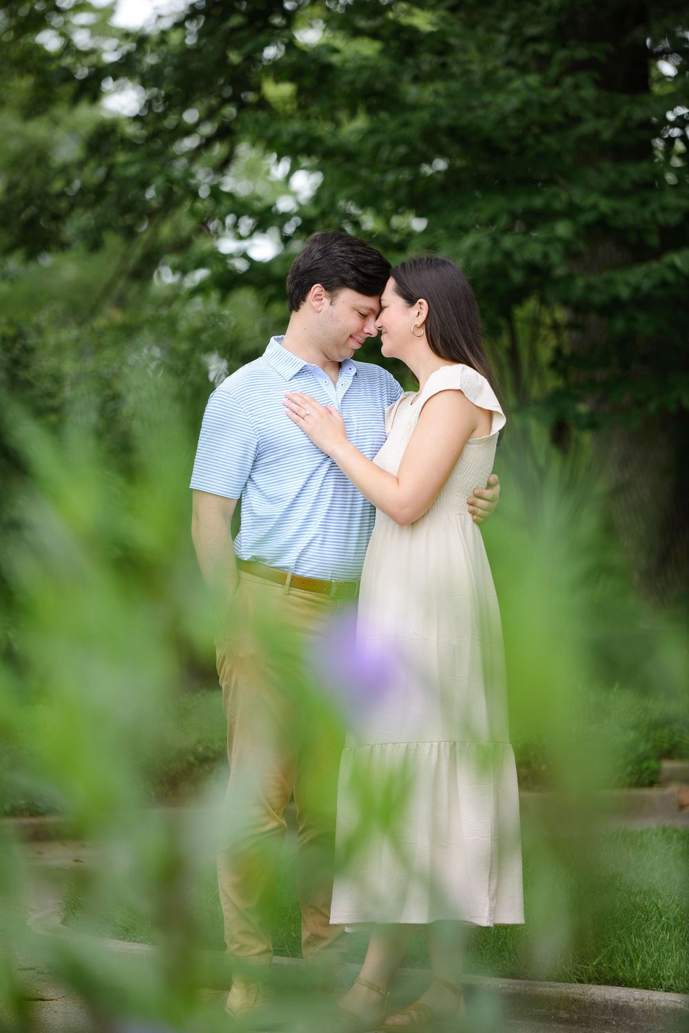 atlanta georgia engagement photographs at piedmont park