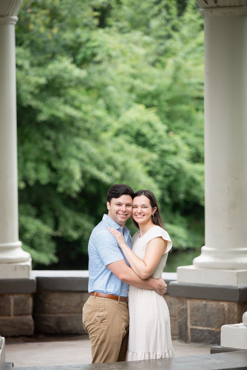 atlanta georgia engagement photographs at piedmont park
