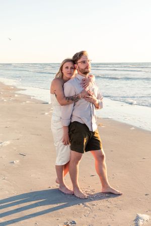 Editorial style engagement session photographer in Clearwater, Tampa, and St Pete Florida. Documentary style wedding photography in Florida