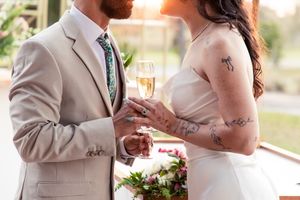editorial style wedding photography in Dunedin, FL