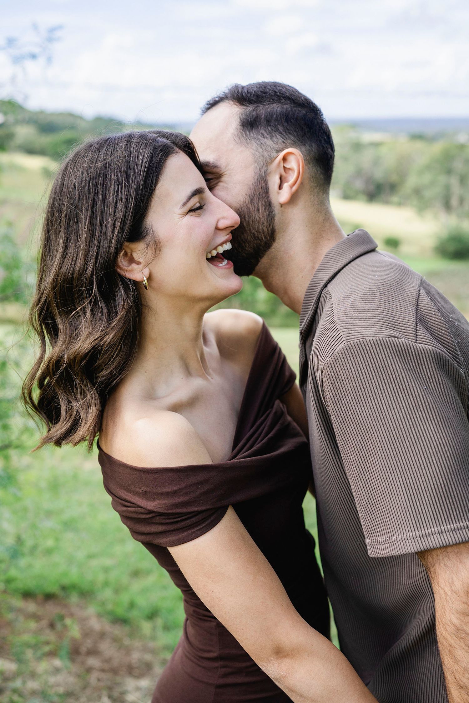 Engagement Photo Session at Morpeth, Hunter Valley, by Adam West Wedding Photography.