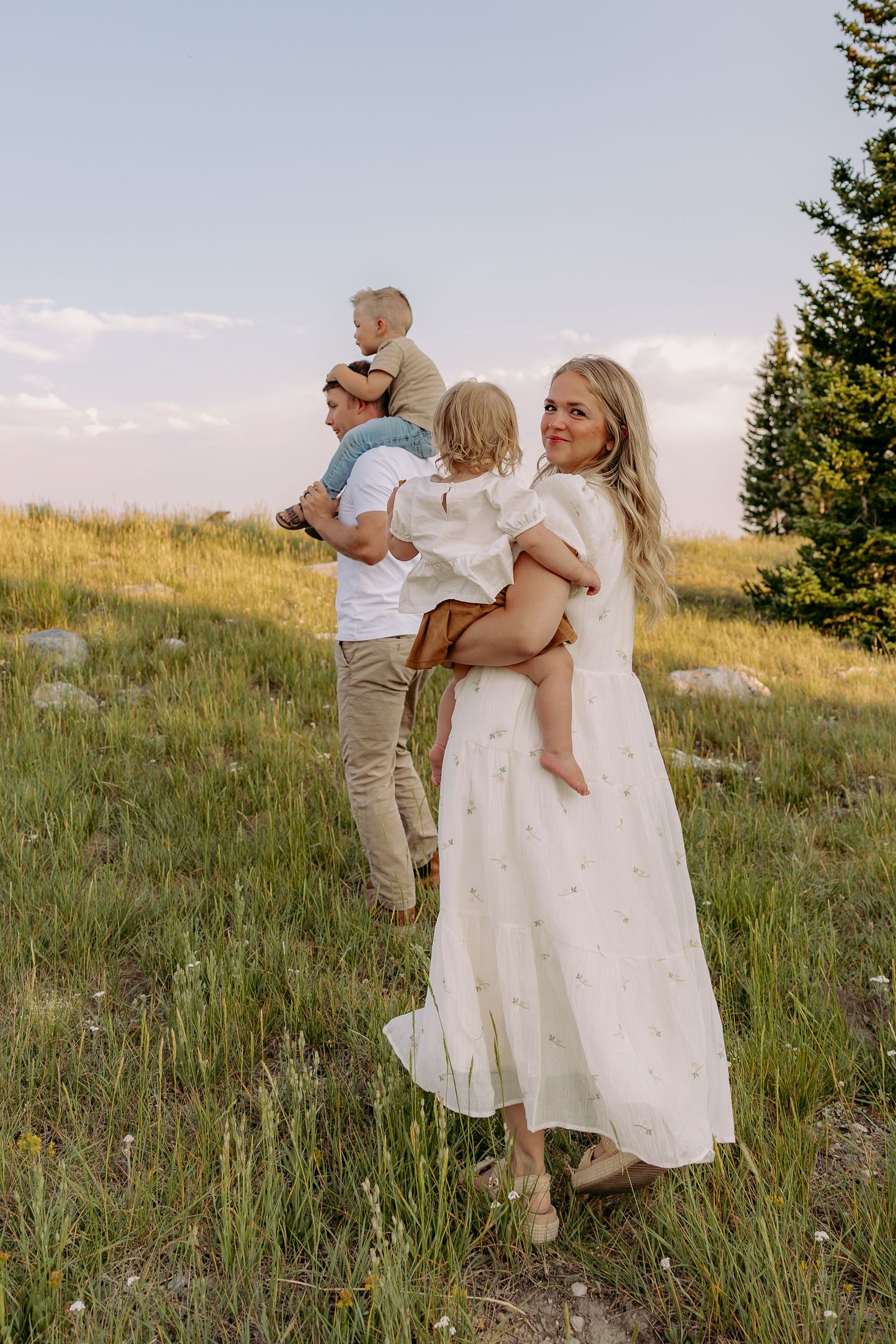 family photography session in wyoming