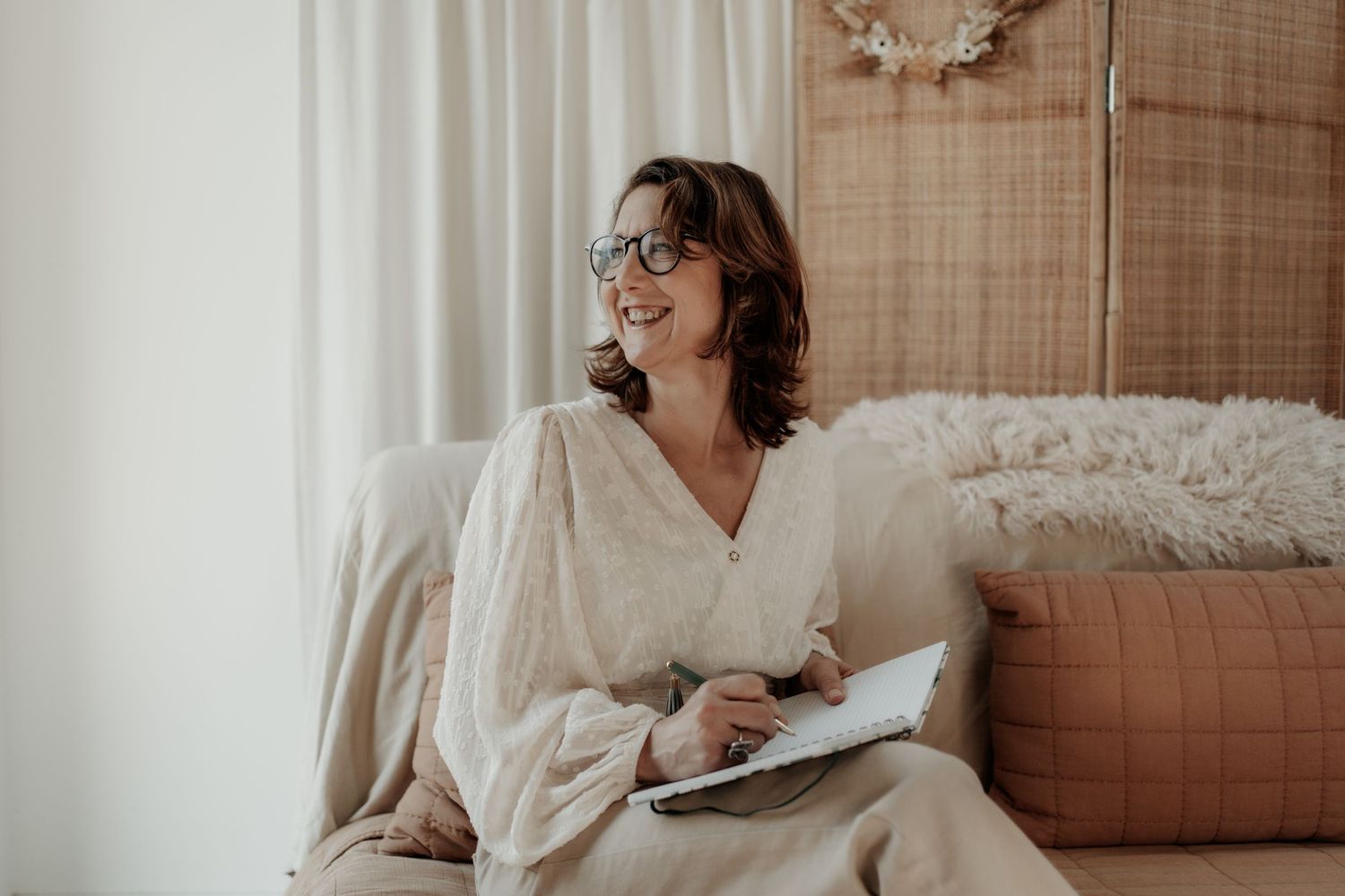 Personal branding business shoot, zakelijke portretfoto's van vrouwelijke ondernemer