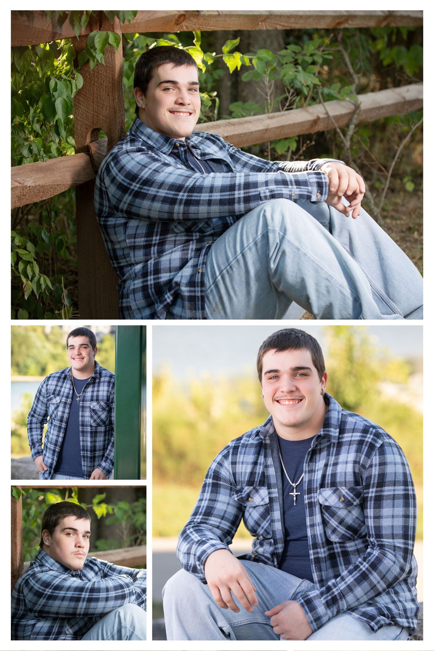 A Grandview Heights senior's pictures at Quarry Trails Metro Park featuring natural light and outdoor Columbus, Ohio scenery.