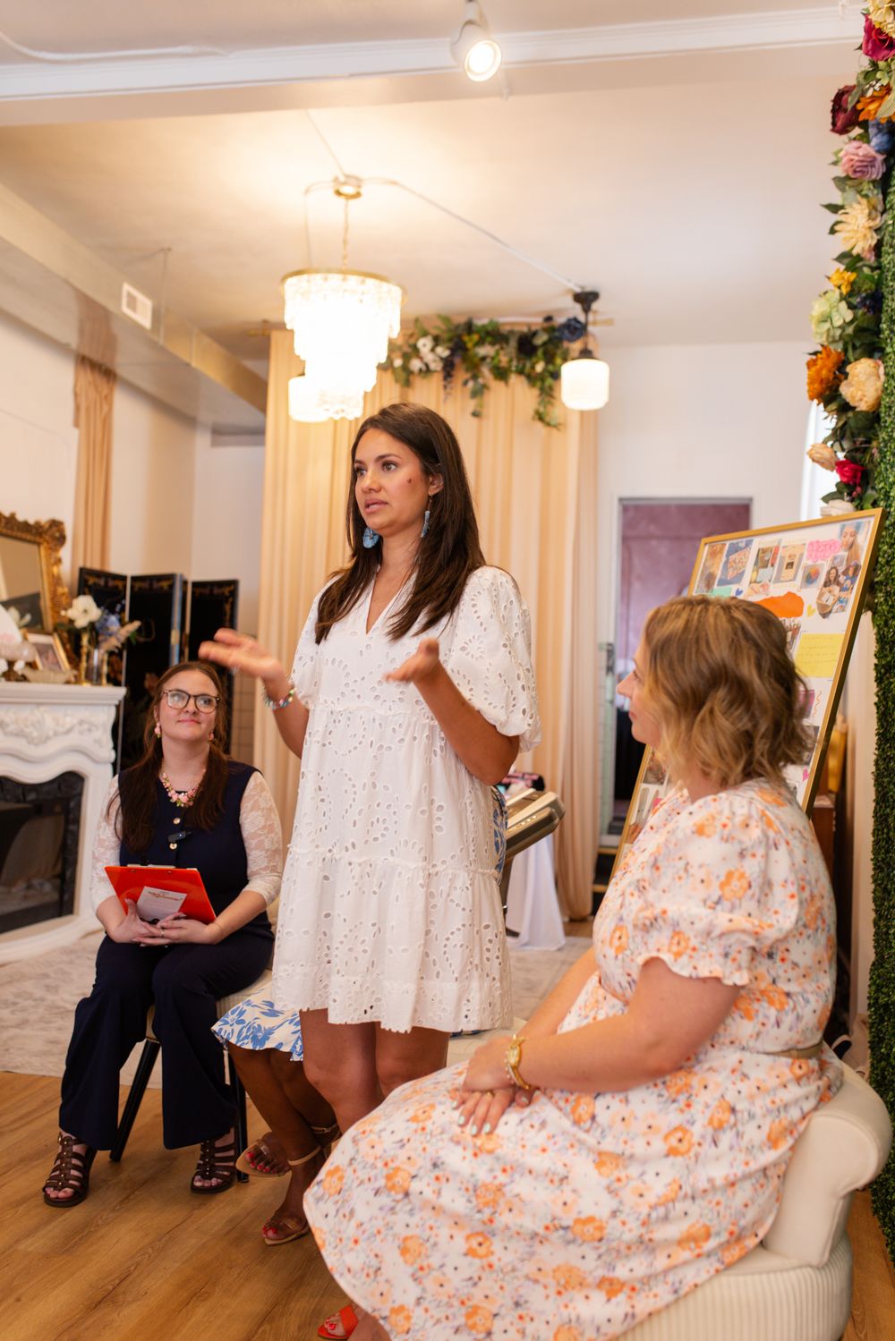 Speaker at the Mamas Who Brunch infertility awareness event in St. Louis