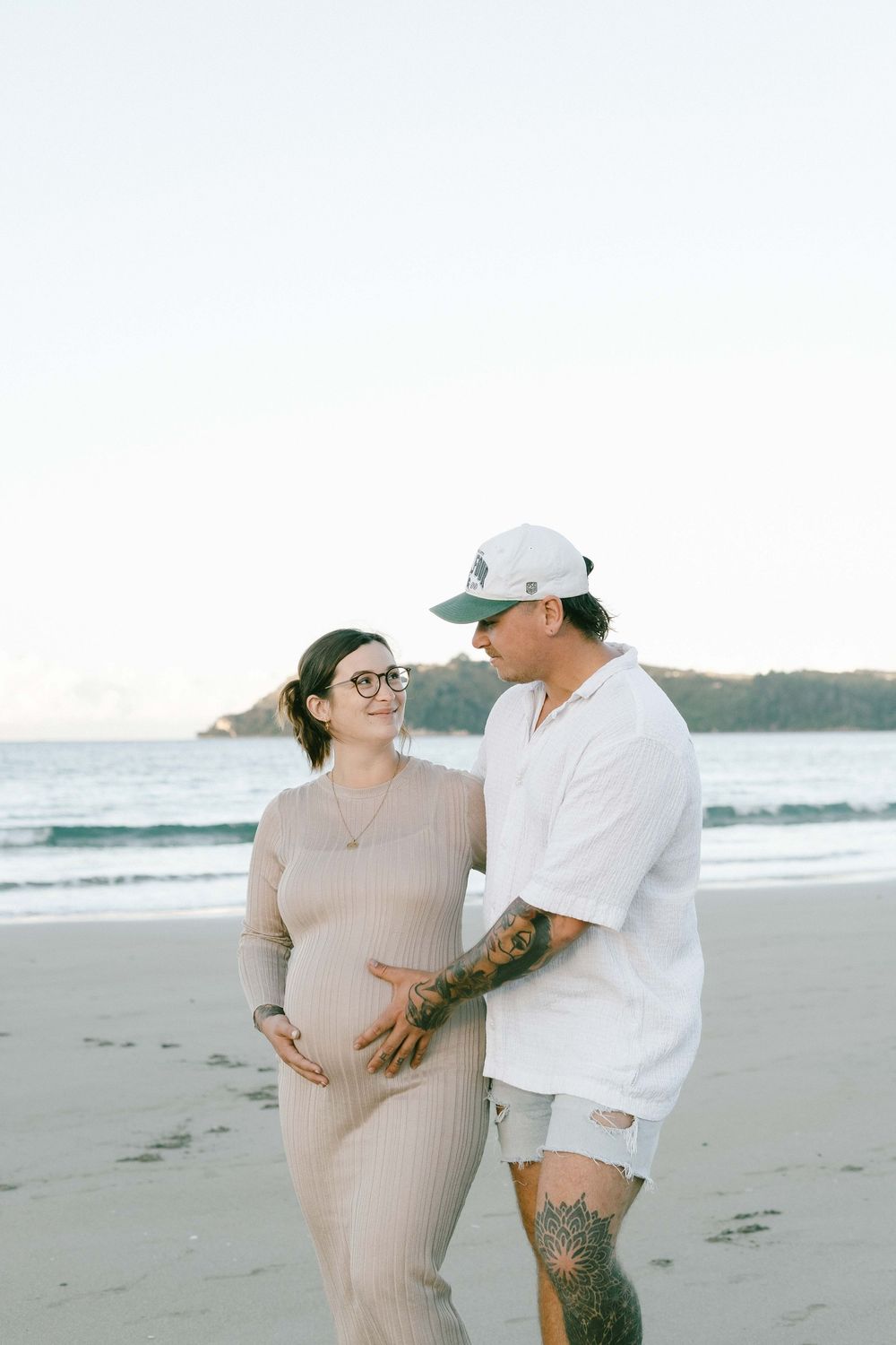 Maternity Sunset Photography Cooks Beach Whitianga Coromandel Family Photographer