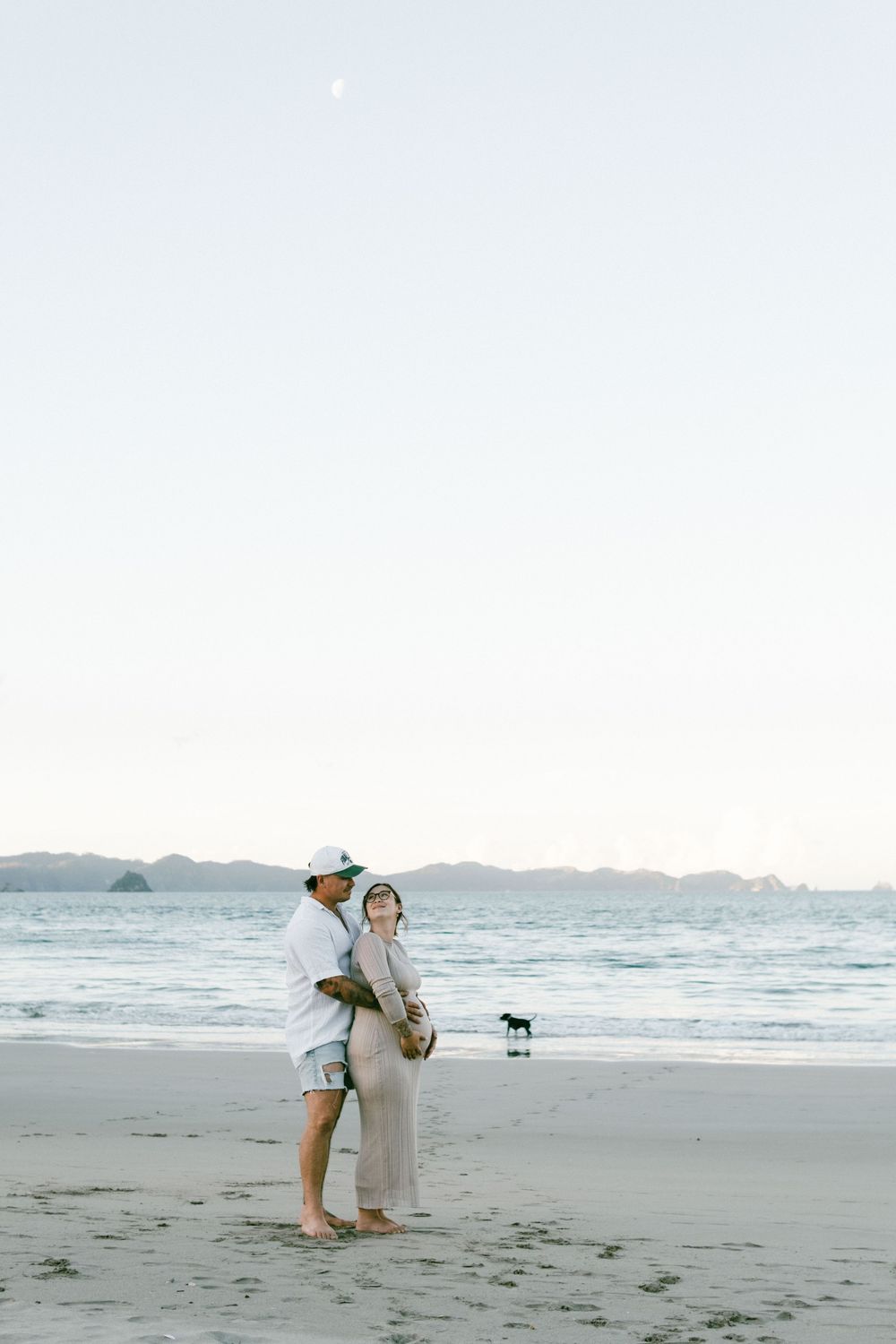 Maternity Sunset Photography Cooks Beach Whitianga Coromandel Family Photographer