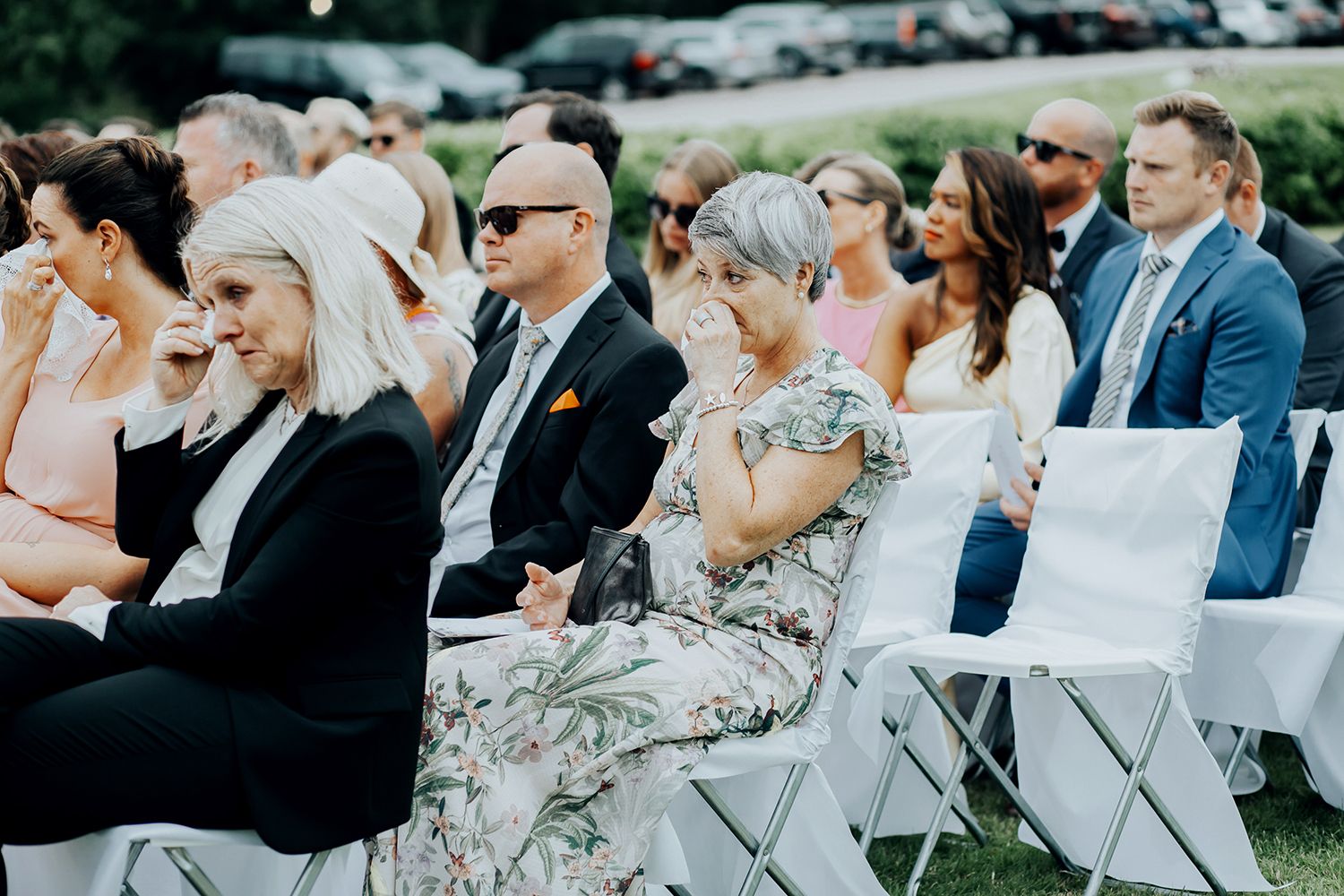 Linn och Christians bröllop på Hennickehammar herrgård utanför Filipstad. Bröllopsfotograf Rebecca Nordin. Karlstad.