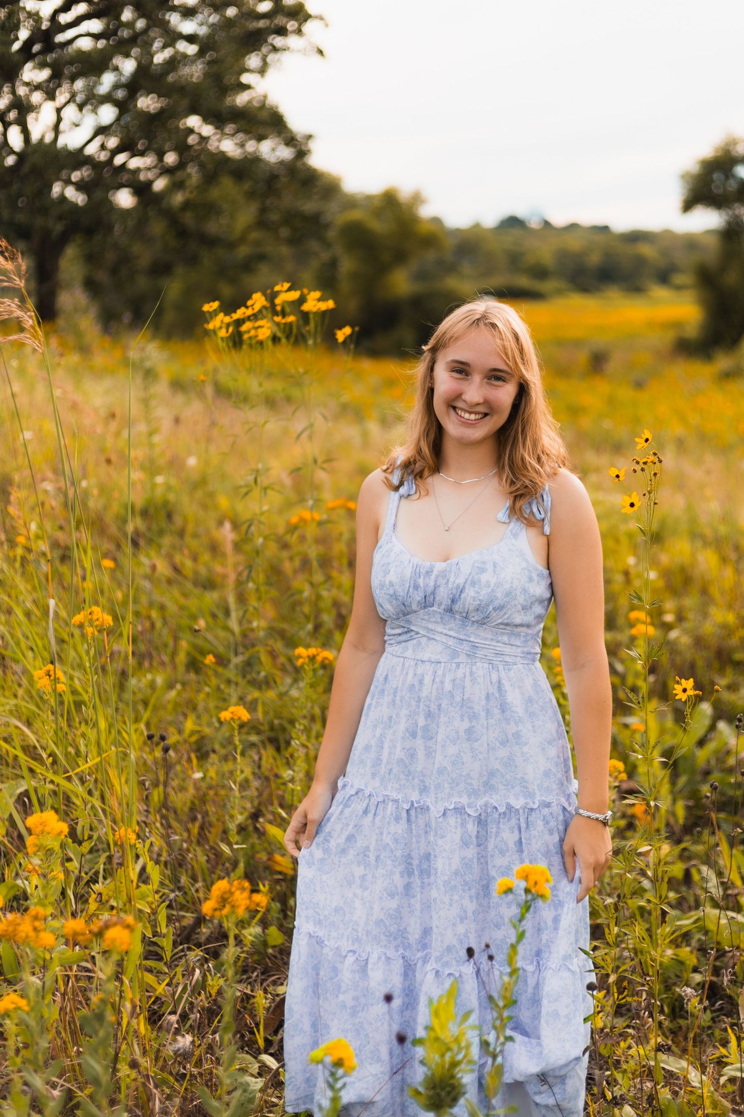 pheasant branch conservancy middleton wisconsin best high school senior photo locations in madison wi outdoors wildflower field sunflowers