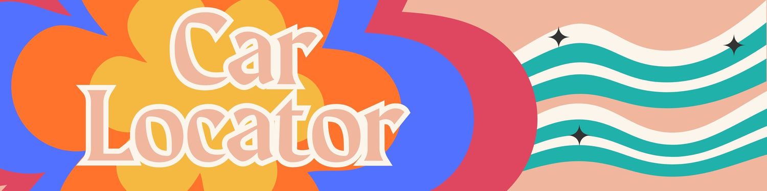 Colorful wavy banner design with abstract shapes and patterns.