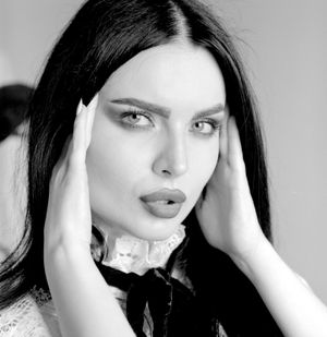 Model Volodina during Photoshoot 1 of the vampire inspired photography project by Ted Smith called Project Vampirique #projectVampirique