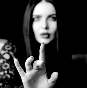 Model Volodina during Photoshoot 1 of the vampire inspired photography project by Ted Smith called Project Vampirique #projectVampirique