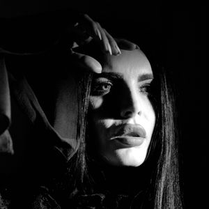 Model Volodina during Photoshoot 1 of the vampire inspired photography project by Ted Smith called Project Vampirique #projectVampirique