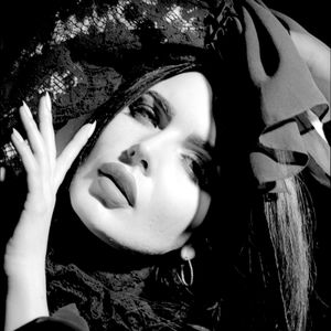 Model Volodina during Photoshoot 1 of the vampire inspired photography project by Ted Smith called Project Vampirique #projectVampirique