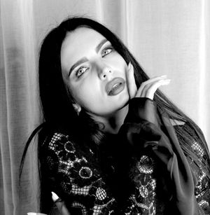 Model Volodina during Photoshoot 1 of the vampire inspired photography project by Ted Smith called Project Vampirique #projectVampirique