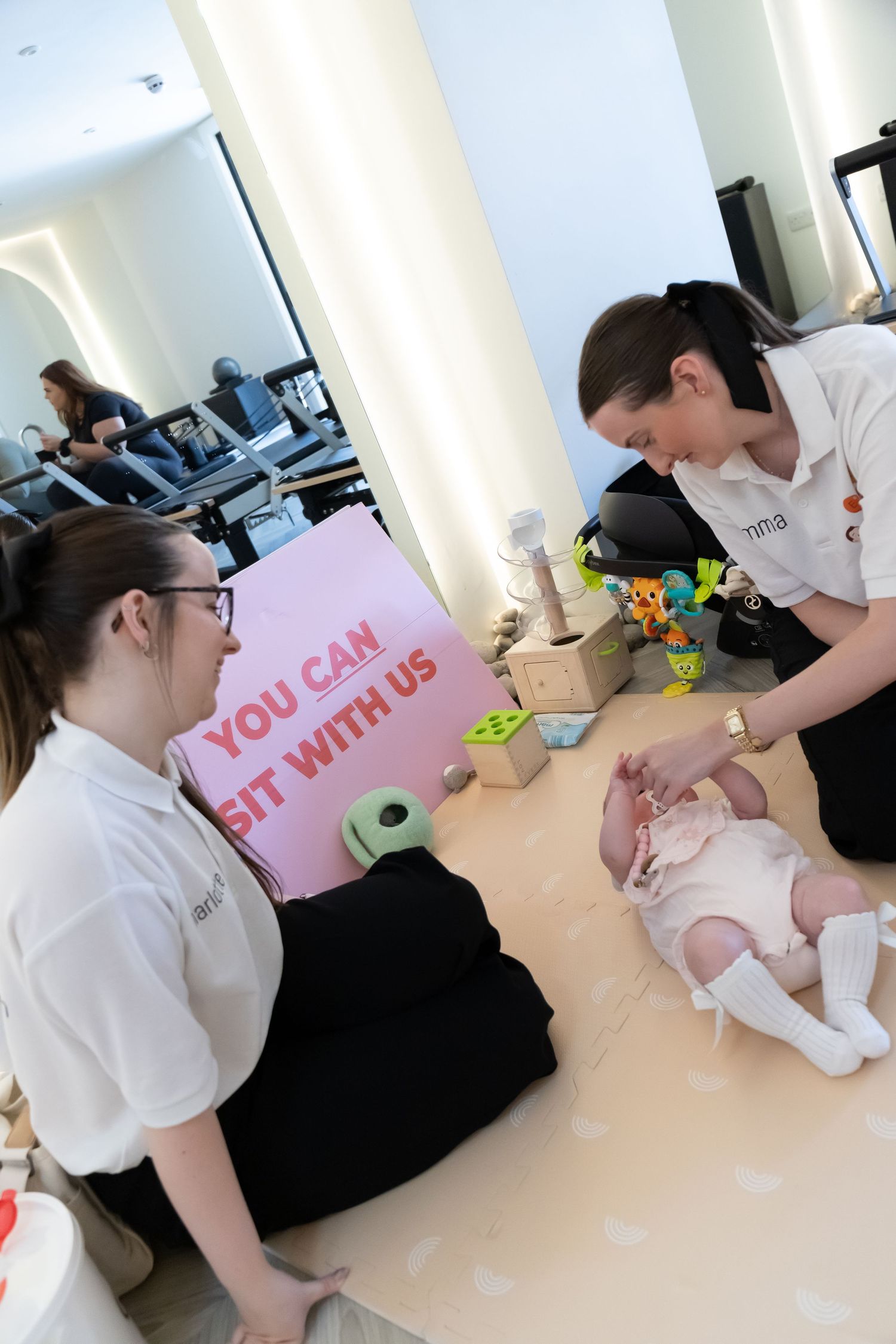 Mum club pilates class