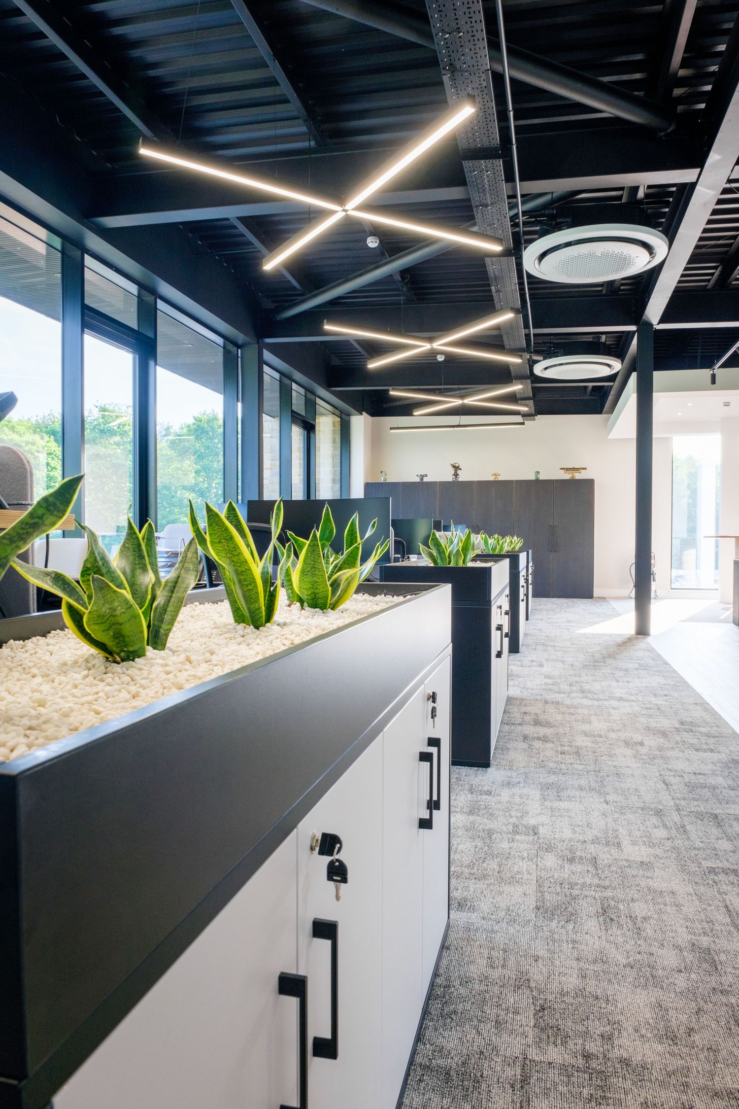 McFadden's new offices in Kirkstall beautifully designed by Re:Vive interiors, photographed by Simon Robertson Photography