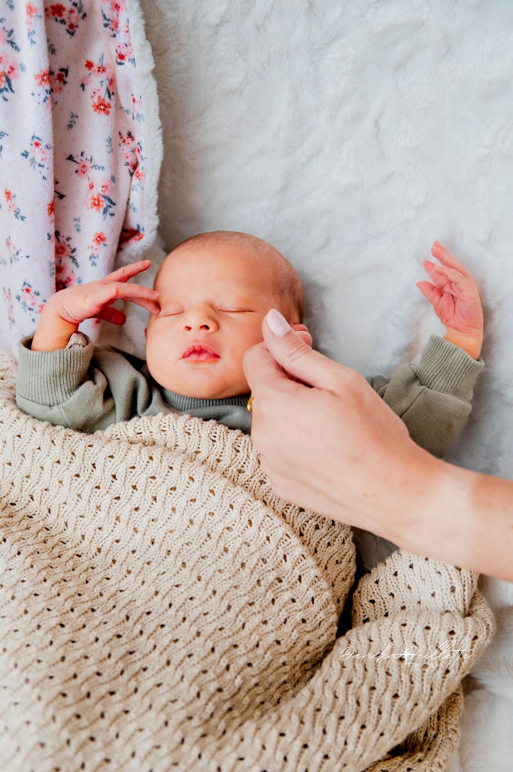 Nouveau-né, séance photos à domicile, famille