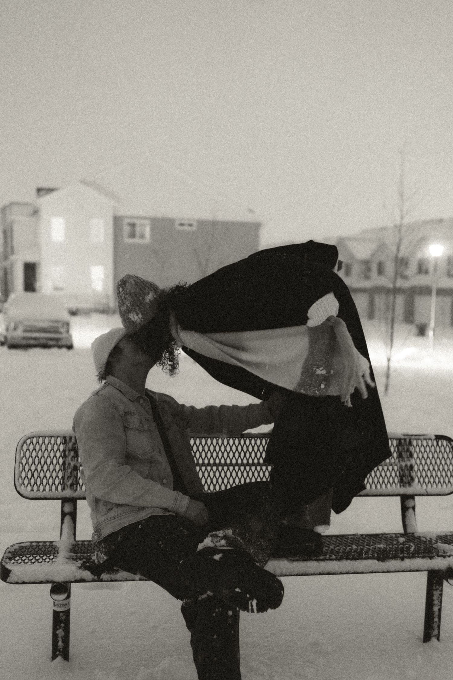 Love in a winter wonderland.