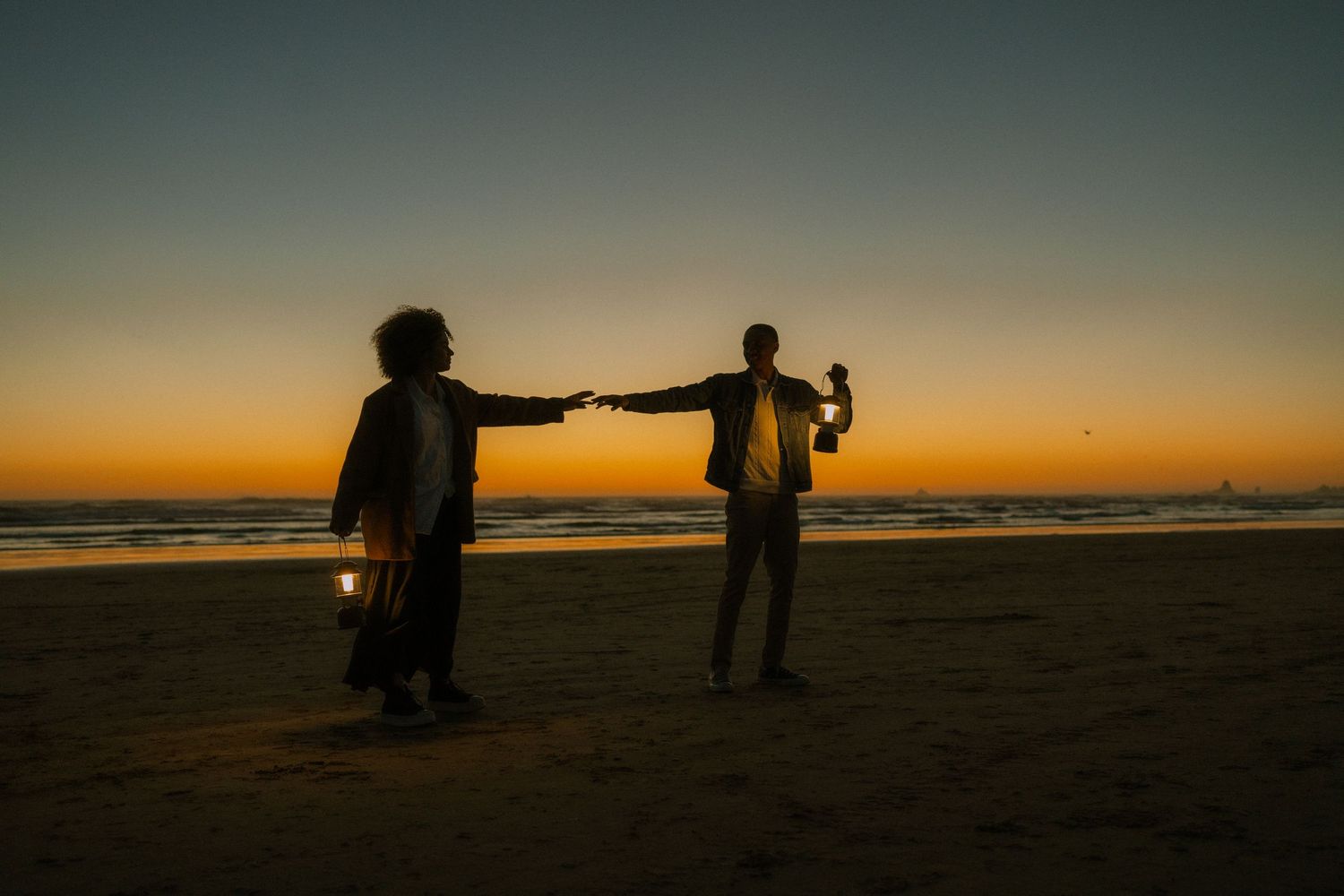Wondering around Oregon coast, dancing in the moonlight.