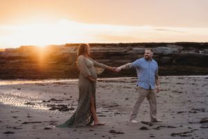 Maternity photoshoot Maine