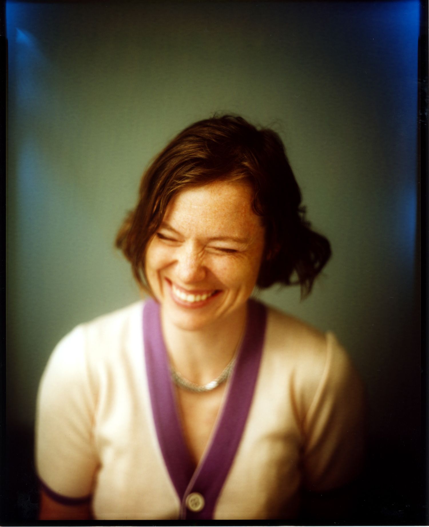 RA4 positive reversal portrait. Flying Camera Studio, Seattle, Washington