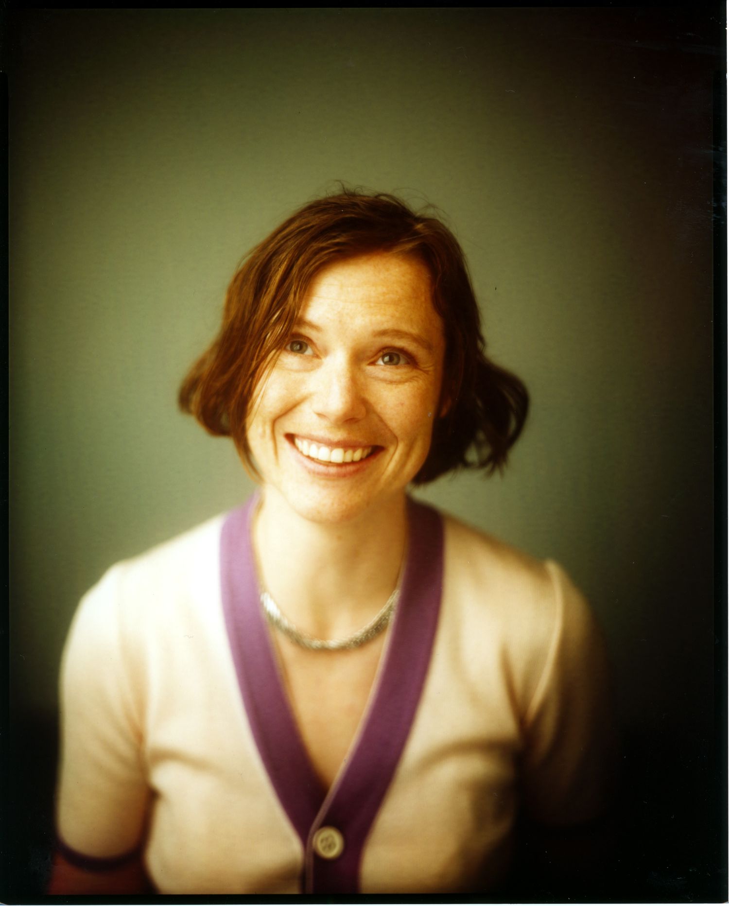 RA4 positive reversal portrait. Flying Camera Studio, Seattle, Washington