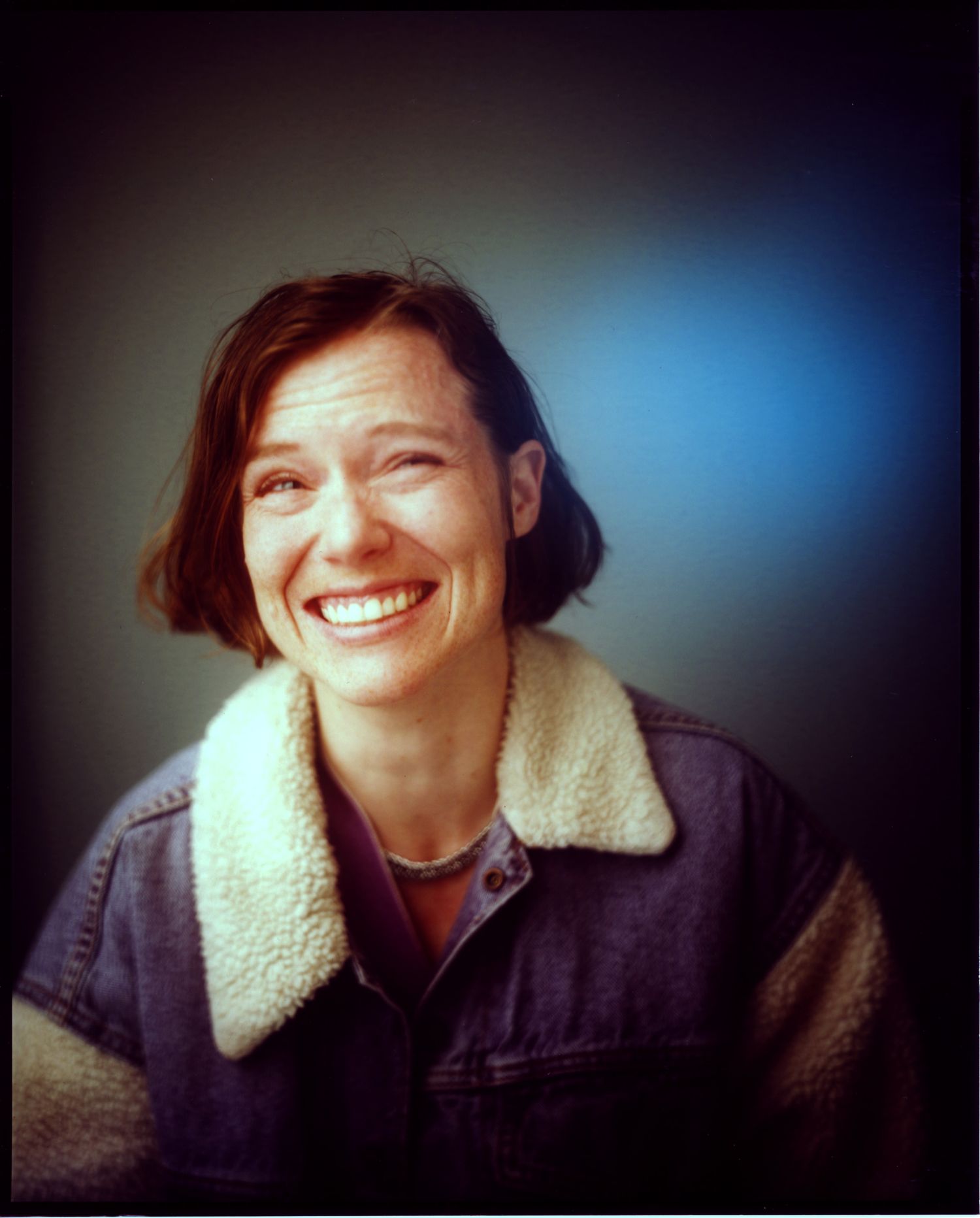 RA4 positive reversal portrait. Flying Camera Studio, Seattle, Washington